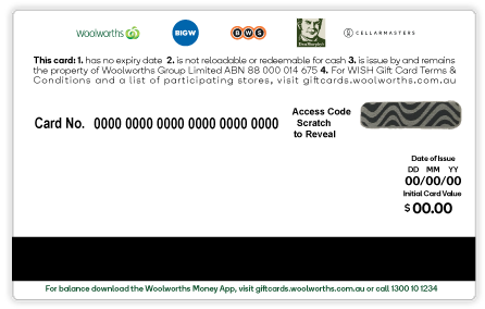 Robux Gift Card Woolworths